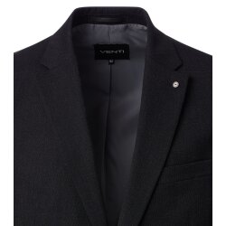 VENTI Herren Anzugsakko FORMAL Revers Polyestermix Anthrazit