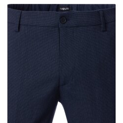 VENTI Herren Anzughose FORMAL Polyestermix Stretch Marine