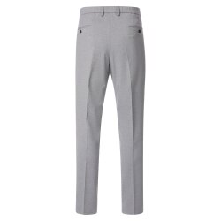VENTI Herren Anzughose FORMAL Polyestermix Stretch Silber