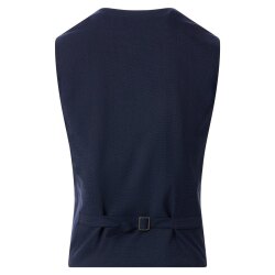 VENTI Herren Anzugweste FORMAL V-Neck Polyestermix Marine