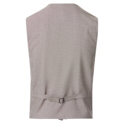 VENTI Herren Anzugweste FORMAL V-Neck Polyestermix Hellbraun