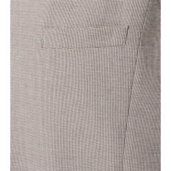 VENTI Herren Anzugweste FORMAL V-Neck Polyestermix Hellbraun