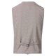 VENTI Herren Anzugweste FORMAL V-Neck Polyestermix Hellbraun