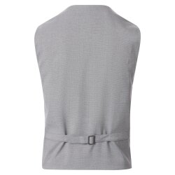 VENTI Herren Anzugweste FORMAL V-Neck Polyestermix Silber