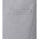VENTI Herren Anzugweste FORMAL V-Neck Polyestermix Silber