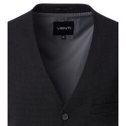 VENTI Herren Anzugweste FORMAL V-Neck Polyestermix Anthrazit