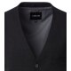 VENTI Herren Anzugweste FORMAL V-Neck Polyestermix Anthrazit
