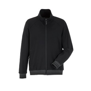 PLANAM Herren Match Jacke OUTDOOR Reißverschluss Schwarz