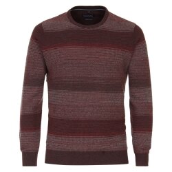 CASAMODA Herren Pullover Langarm Rundhals Regular Orange...