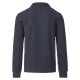 CASAMODA Herren Sweatshirt Troyer Langarm Regular-Fit Blau
