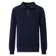 CASAMODA Herren Sweatshirt Troyer Zipper Regular-Fit Marine