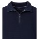 CASAMODA Herren Sweatshirt Troyer Zipper Regular-Fit Marine