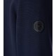 CASAMODA Herren Sweatshirt Troyer Zipper Regular-Fit Marine