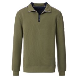CASAMODA Herren Sweatshirt Troyer Zipper Regular-Fit...