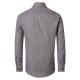 CASAMODA Herren Freizeithemd Langarm Casual-Fit Blau gemustert