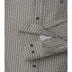 CASAMODA Herren Freizeithemd Langarm Casual-Fit Grün gemustert