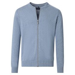 CASAMODA Herren Strickjacke Zipper Regular Baumwolle...