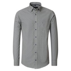 CASAMODA Herren Freizeithemd Langarm Button-Down...