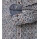 CASAMODA Herren Freizeithemd Langarm Kent Casual Braun gemustert