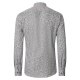 CASAMODA Herren Freizeithemd Langarm Button-Down Casual Beige floral