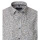 CASAMODA Herren Freizeithemd Langarm Button-Down Casual Beige floral