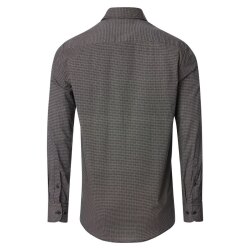 CASAMODA Herren Freizeithemd Langarm Button-Down Blau...