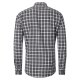 CASAMODA Herren Freizeithemd Langarm Button-Down Blau kariert