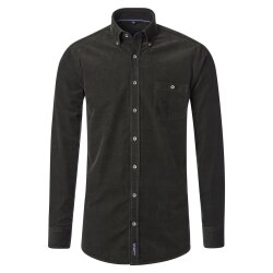 CASAMODA Herren Freizeithemd Langarm Button-Down Casual...