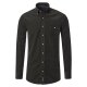 CASAMODA Herren Freizeithemd Langarm Button-Down Casual Cord Grün