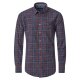 CASAMODA Herren Freizeithemd Langarm Kent Casual Braun kariert