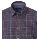 CASAMODA Herren Freizeithemd Langarm Kent Casual Braun kariert