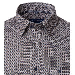 CASAMODA Herren Freizeithemd Langarm Kent Comfort Blau...