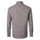 CASAMODA Herren Freizeithemd Langarm Kent Comfort Braun gemustert