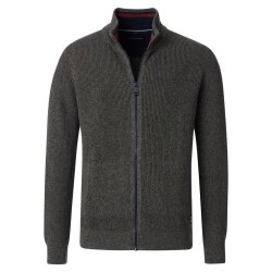 CASAMODA Herren Strickjacke Reißverschluss...