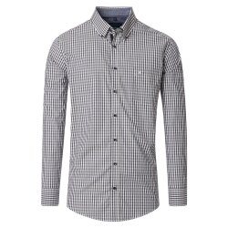 CASAMODA Herren Freizeithemd Langarm Button-Down...