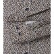 CASAMODA Herren Freizeithemd Langarm Button-Down Braun gemustert