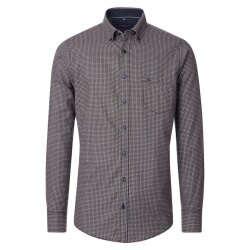 CASAMODA Herren Freizeithemd Langarm Button-Down Casual...