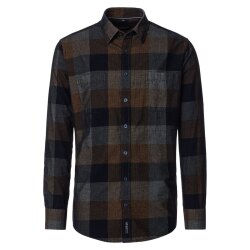 CASAMODA Herren Freizeithemd Langarm Kent Cord Casual...