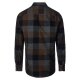 CASAMODA Herren Freizeithemd Langarm Kent Cord Casual Blau kariert