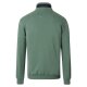 CASAMODA Herren Sweatshirt Troyer Zipper Regular-Fit Grün
