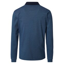 CASAMODA Herren Poloshirt Langarm Regular Piqué...