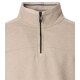 CASAMODA Herren Sweatshirt Troyer Zipper Regular-Fit Beige