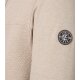 CASAMODA Herren Sweatshirt Troyer Zipper Regular-Fit Beige