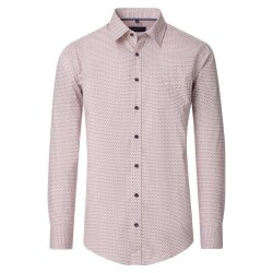 CASAMODA Herren Freizeithemd Langarm Kent Casual Rot...