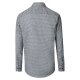 CASAMODA Herren Freizeithemd Langarm Kent Casual Blau gemustert