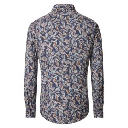 CASAMODA Herren Freizeithemd Langarm Button-Down Casual...