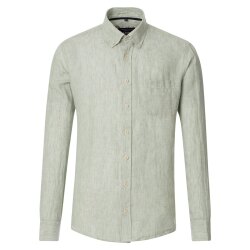 CASAMODA Herren Freizeithemd Langarm Button-Down Casual...