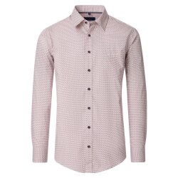 CASAMODA Herren Freizeithemd Langarm Kent Comfort Rot...