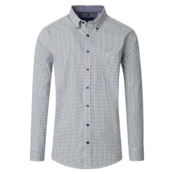 CASAMODA Herren Freizeithemd Langarm Button-Down Comfort...