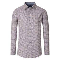CASAMODA Herren Freizeithemd Langarm Kent Comfort Blau...